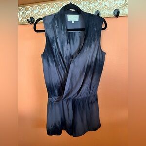 Brochu Walker Tie-Dye Wrap Romper